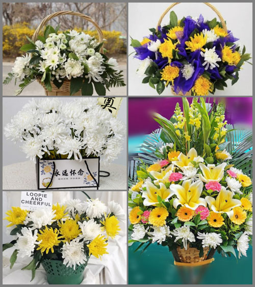 福建泉州晋江市金井镇山头村白事提篮配送